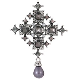 Diamante Brooch Pin Women's Men - Fashion Unique Lapel Pins Backpack Jacket Hat Decoration DIY Elegant Brooches Badges Jewelry Gift for Friends Family UB3729