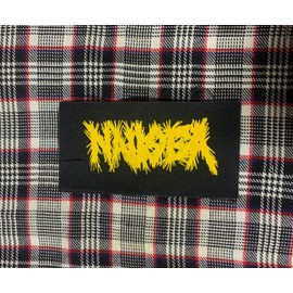 Nausea DIY Patch- Punk Black Flag Off Leftover Crack  Anti Racist