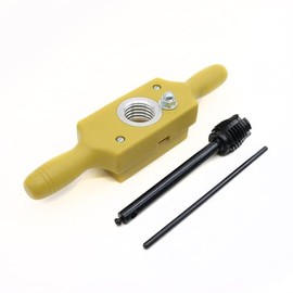 Taytools Wood Tap and Die for Male/Female ID/OD Threads Polypropylene Threadbox Hardened (1-1/4 Inch x 6 TPI)