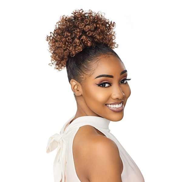Sensationnel Synthetic Instant Pony Ponytail - COIL PUFF (4 Medium