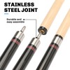 Kmise Pool Cues，Professional Billiard Pool Cue Stick with Hard Case