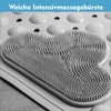 INCETUE Non-Slip Shower Mat, 80 x 80 cm, Non-Slip Shower
