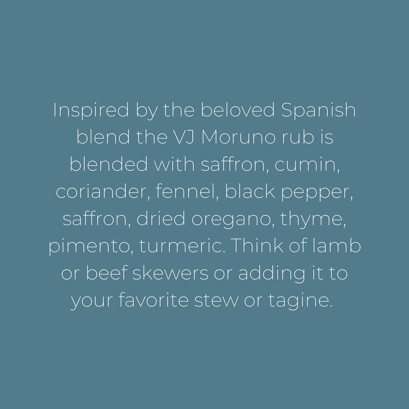 Villa Jerada, Moruno Premium Rub - Andalusian Spice Blend, 1.76