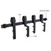 CCJH 4-20FT Bypass Sliding Barn Door Hardware Kit Single Track