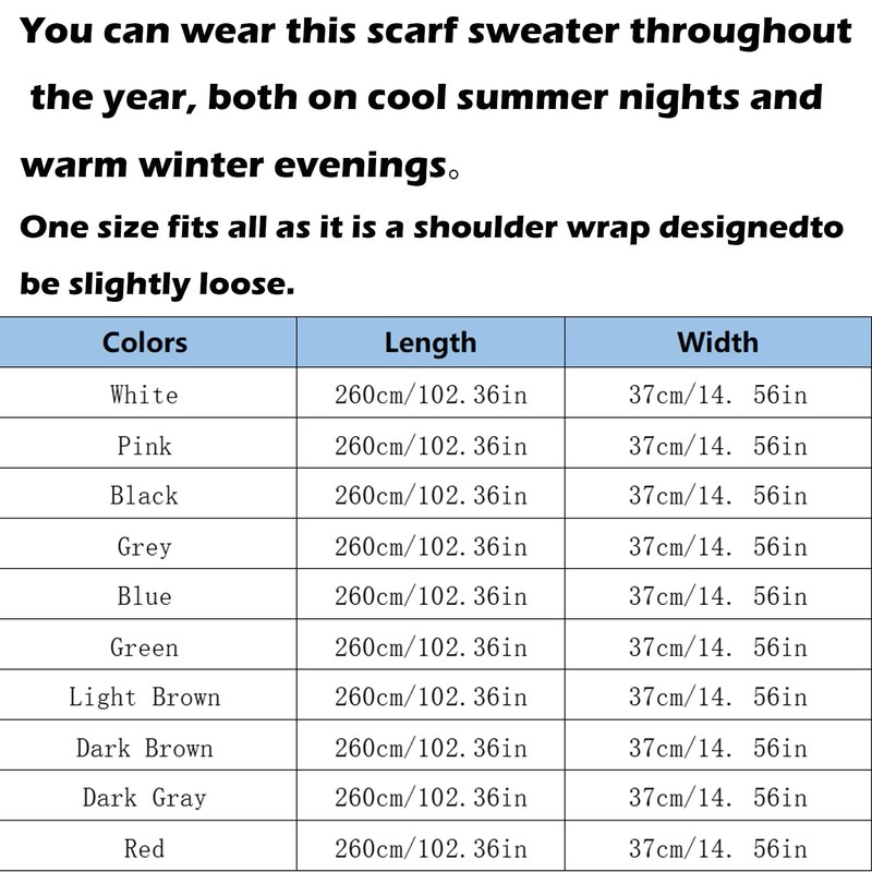 Scarf with Sleeves, Knitted Cable Wrap,Multifunctional Scarf with Sleeves,Crochet Knit