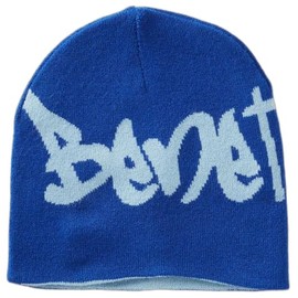 United Colors of Benetton Berretto 19TDHA00E Set di Accessori Invernali, Blu, 4 Anni Bambino