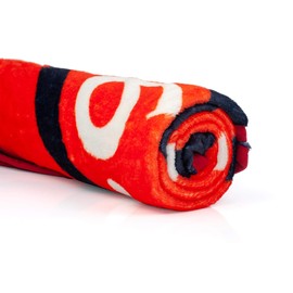 Just Funky Dungeons And Dragons D20 Fleece Throw Blanket | 20-Sided Dice | 52 x 48 Inches