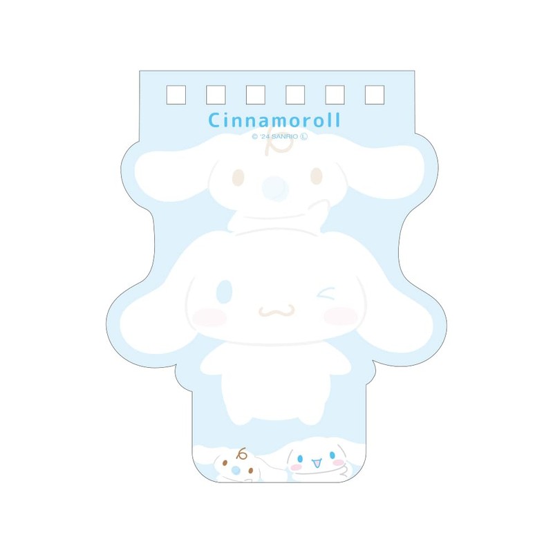 Tees Factory Sanrio Characters SR-5543620CR Standing Ring Memo, Cinnamoroll, 3.5