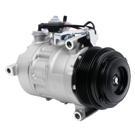 Autodevil AC Compressor Fit for C250 C300 C350e C63 AMG C43 AMG, for E200 E250 E300 E350 E400 E450, for GLC250 GLC300, for SLK300 SLC300, for Metris, A/C Compressor with Clutch Replace for 168324