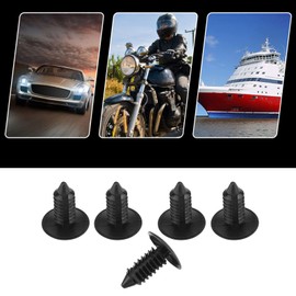 Door Trim Clip 100Pcs A16 Universal Car Bumper Fender Bumper Rivets Nylon