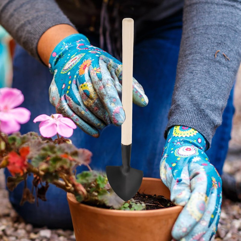 OFFSCH Mini Gardening Tool Set 3-Piece Stainless Steel Hand Shovel