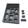 OTOOLWORLD 14 in 1 Graphite Casting Ingot Mold Metal Refining