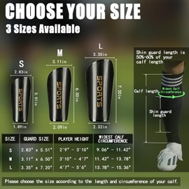Soccer Shin Guards Kids &Toddler, Small for 3-5 4-6 7-9 Years Old Children Boys Girls, Kids Shin Pads Soccer, Mini Protective Soccer Shin Pads, Sleeves and Long Soccer Socks (Black, M)