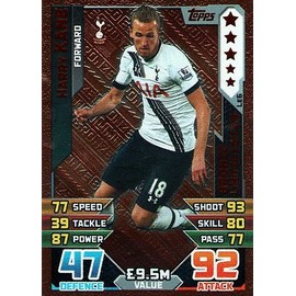 Match Attax 2015/2016 Harry Kane Bronze Limited Edition Trading Card 15/16 LE6