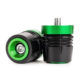 Mowok Motorcycle Handlebar Grips End Slider Protective Cover Decorative Plugs for Kawasaki Z900 Z 900 2017-2023 2024 2025 Z650 Z400 Z500 Z750 Z800 Z1000 Ninja 1000SX Versys650 Ninja 500 0 SE 0 SE SE