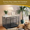 Petmystify Dog Crate Topper with Magnets for 42 Inch Crate