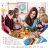 Kit De Arcilla Para Modelar Secado Al Aire, 24 Colores