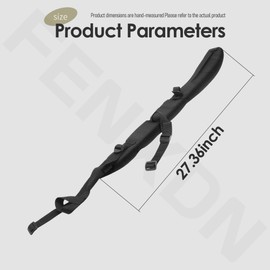 FENXDN Blower Harness Straps 4282-710-9020 Right & 4282-710-9030 Left Compatible with Stihl BR500 BR550 BR600 BR700, Both Shoulder Straps Replacement for Blower, with Fixing Screw HGR0384