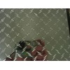 Roll of Diamond Plate Classic Sign Vinyl, with Self-Adhesive (Silver,