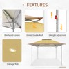 EAGLE PEAK 12x12 Pop up Canopy Tent, Easy Set up