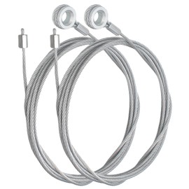 Aigemsi (2-Pack) 150-inch Enclosed Trailer Ramp Door Cable for Cargo Trailers, Trucks, Vans, and RV Ramp Doors, Replaces CAB1-8CB150