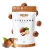 Avellana Entera 100% Natural Sin Cutícula, Calidad Premium 200g OKKO