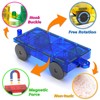 Magnetic Tiles Cars Construction Set: Magnet Bricks Truck Kit Toy