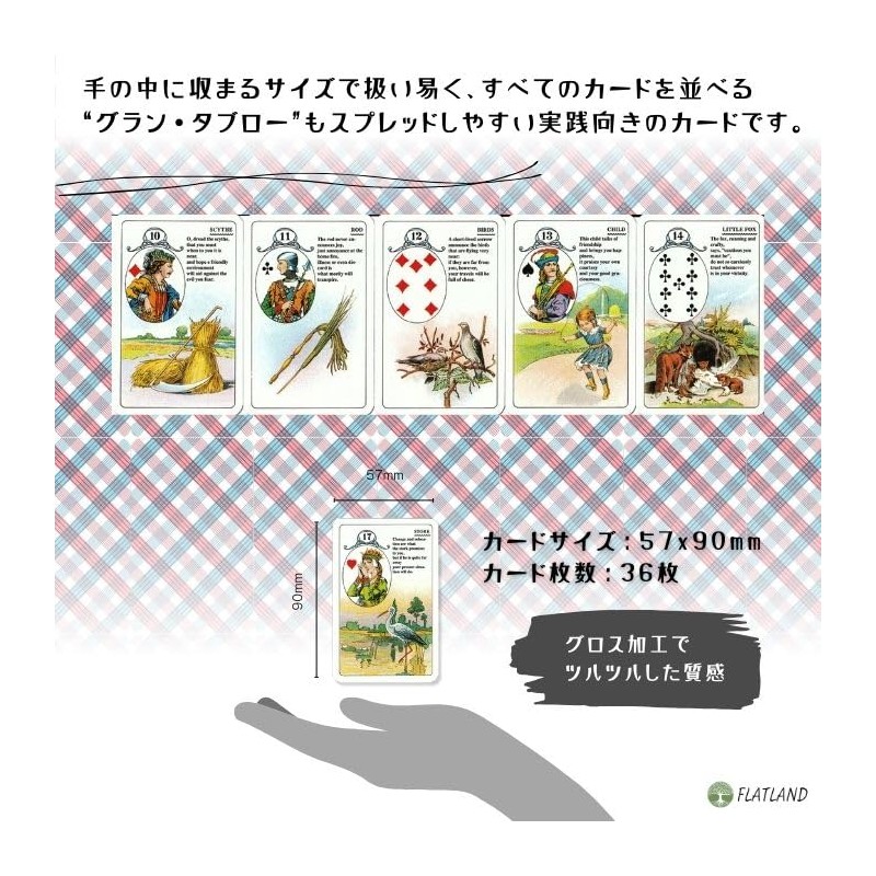 Mlle Lenormand Fortune Telling Playing Cards, Fortune Telling Cards, Lunorman
