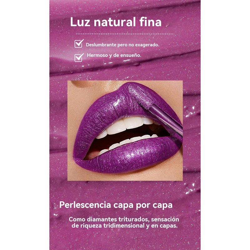 MAFFICK de Maquillaje Brillante, Brillo Labial y Sombra de Ojos