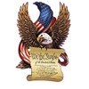 American Flag Eagle We The People Decal (18" x 12.5")