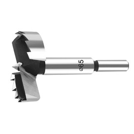 Forstner Drill Bit 65 mm Wood, MAXAZTEX Accessories Drill, Wood Forstner Bits, Drill Bits with Round Shank (Diameter 65 x 90 mm)