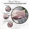 ZIMEL HOMES Pack of 2 Crushed Velvet Cushion Covers 43