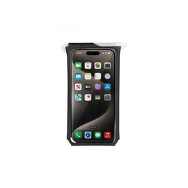 Topeak Phone Dry Bag for Screens up to 6.7 Inches Waterproof for Bike - Black