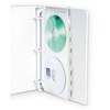 C-Line Deluxe CD Ring Binder Storage Pages with Index Tabs,