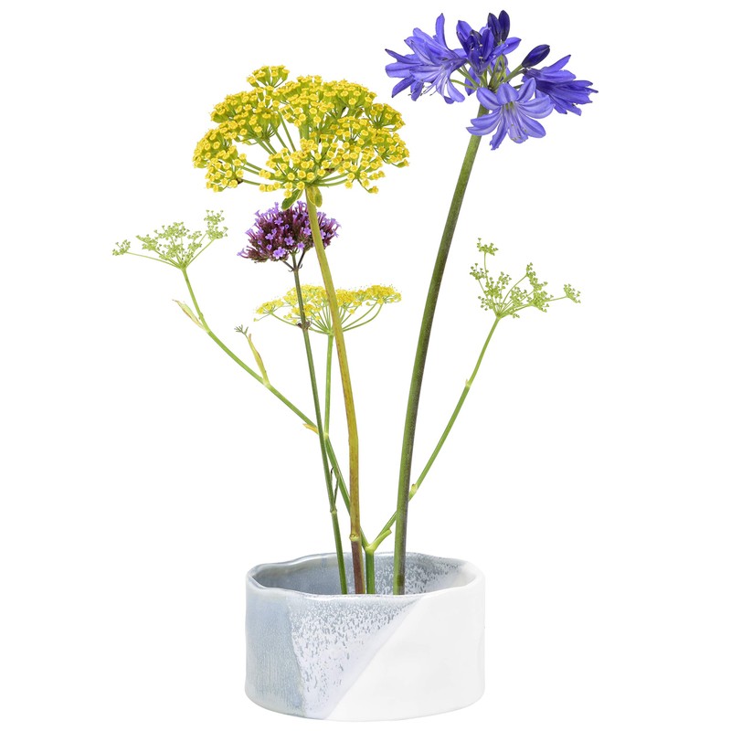 Burgon & Ball Ikebana Fuji Japanese Bowl with Kenzan Spike