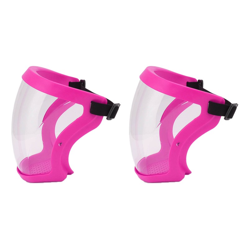 2pcs Protective Face Cover Dustproof Safety Elastic Belt Reusable Face