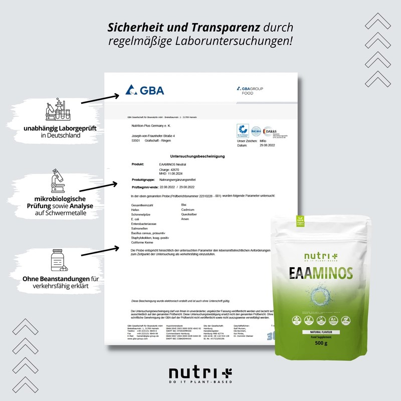 EAA Nutri-Plus Powder 500g