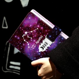 Constellation Diary with Lock, Diary for Women, Men, Girls, Boys, Teenagers, Children, Refillable Password Notebook, Best Birthday, Christmas, Size A5 (21 x 15 cm)