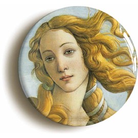 Ozorath BIRTH OF VENUS SANDRO BOTTICELLI BADGE PIN BUTTON (1inch/25mm diameter)