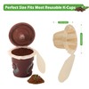 Aussen Disposable Coffee Paper Filters Replacement Kerig Filter Fit All