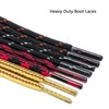 CCSOFTIME 1 Pair Strong Work Boot Laces,Heavy Duty Shoe Laces