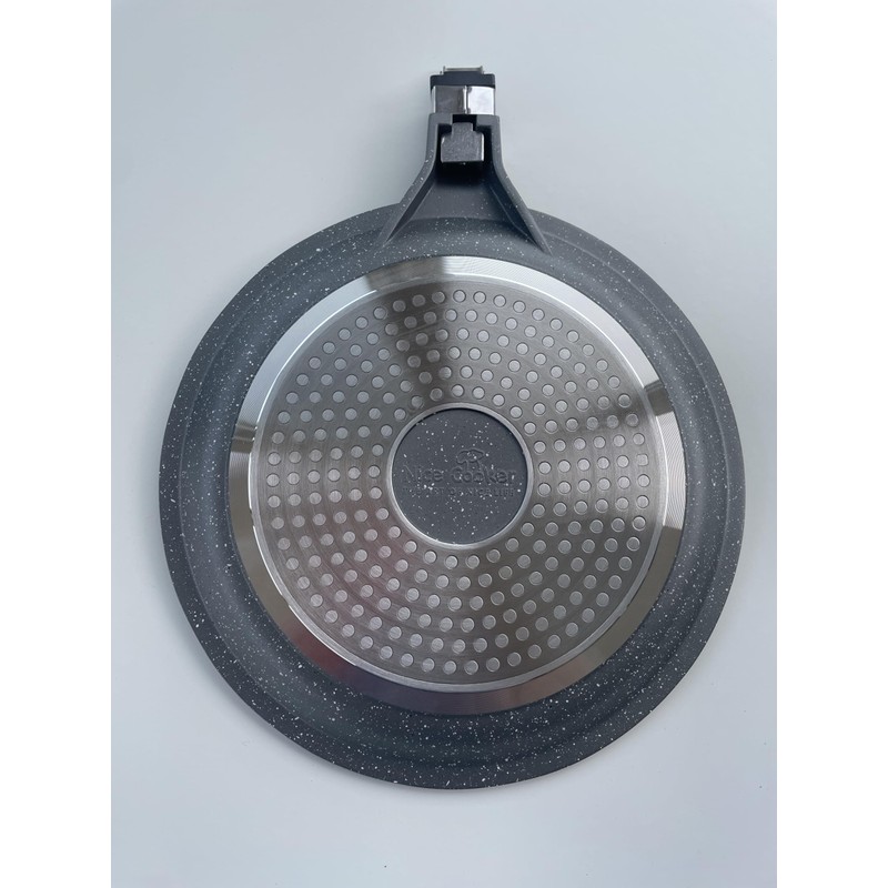 Nice Cooker Roc-Tec Real Stone Particles Non-Stick Crepe Pan for