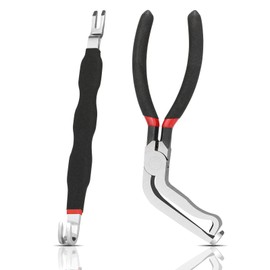 Auto Electrical Disconnect Pliers Set for Cars, Automotive Electrical Connector Removal Tool, Wire Connector Rapid Disconnector Pliers Electric Plug Disconnect Tool 37960 (2 Pcs 60 Degree Set)