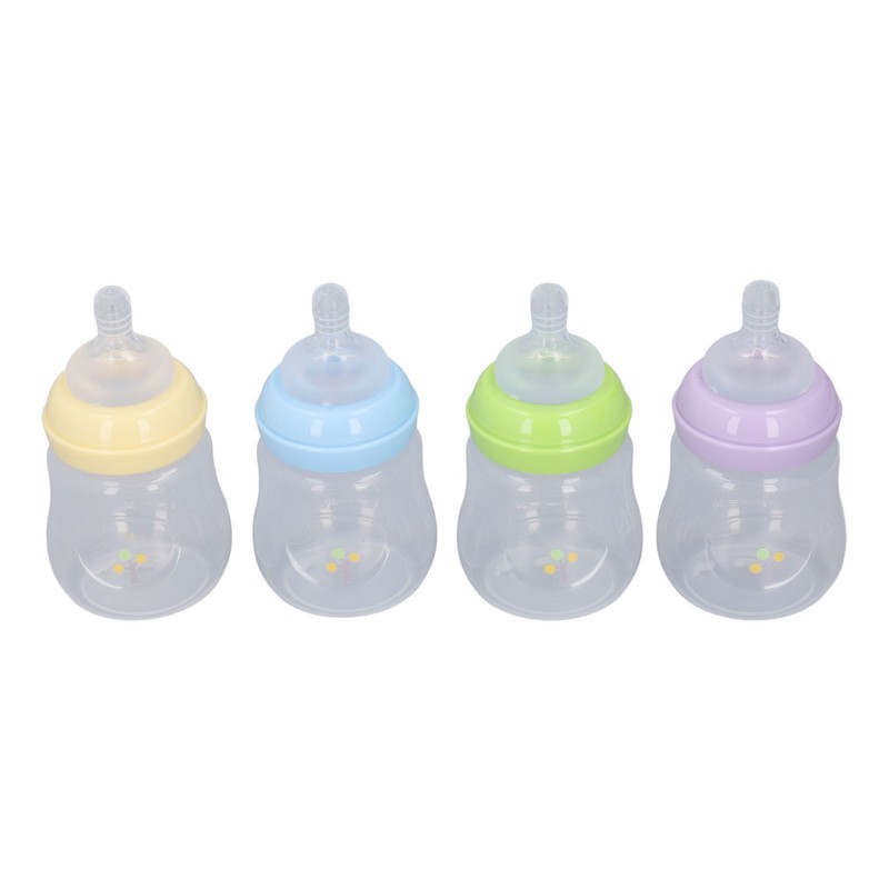 Baby Bottle Gift Set Colorful 6 Oz PP Boys Girls