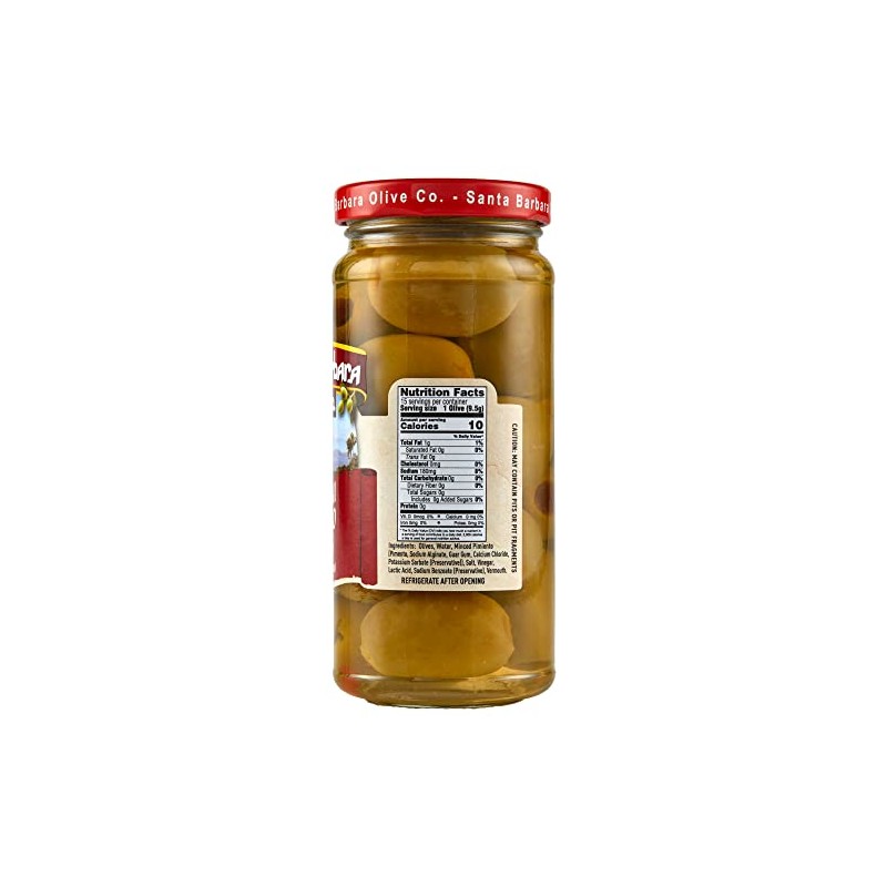 SANTA BARBARA OLIVE CO Santa Barbara 3Pk Martini Pimento Aceitunas