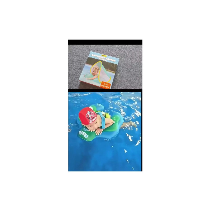 Flotador Bebé Con Techo Parasol Inflable Piscina Seguro