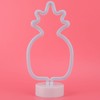 Tabletop Neon Sign Light Unique Shaped Night Lamp with Holder