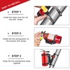 HOZHEM Car Fire Extinguisher Mount Bracket Aluminum Quick Release Roll