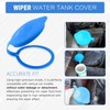 4Pcs Windshield Washer Fluid Cap Wiper Reservoir Tank Bottle Cap