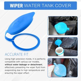 4Pcs Windshield Washer Fluid Cap Wiper Reservoir Tank Bottle Cap 76802-SZA-A01 Fit for Honda Pilot 2009-2015